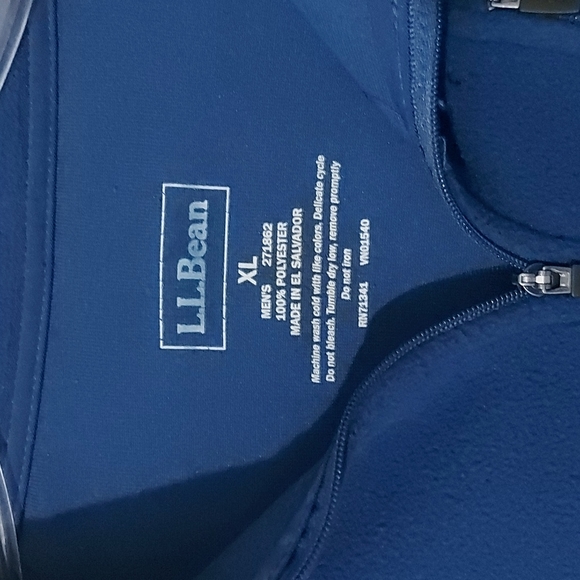 L.L. Bean Fleece Pullover Sweater - Picture 2 of 4